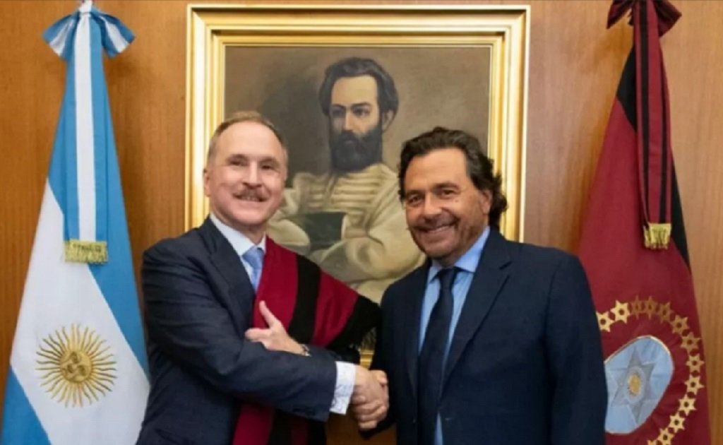 El gobernador Sáenz recibió al Embajador de Estados Unidos 