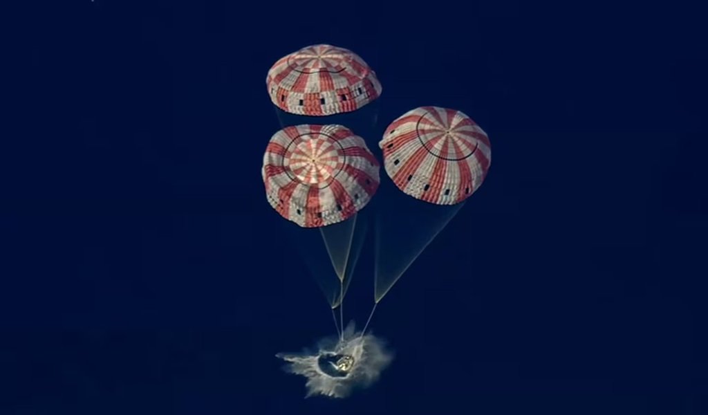 Regreso con éxito de la misión Artemis II