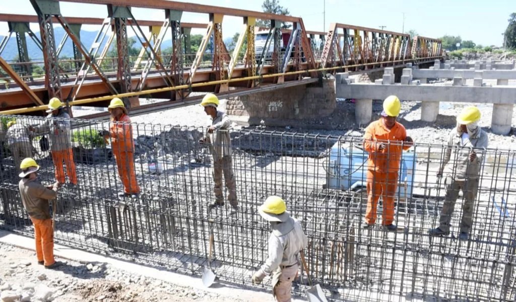 Comienzan las obras en el nuevo puente de Vaqueros