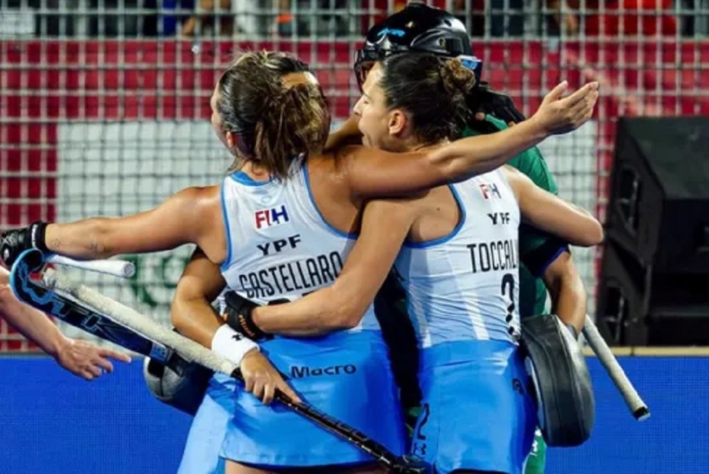 Las Leonas empataron ante Bélgica