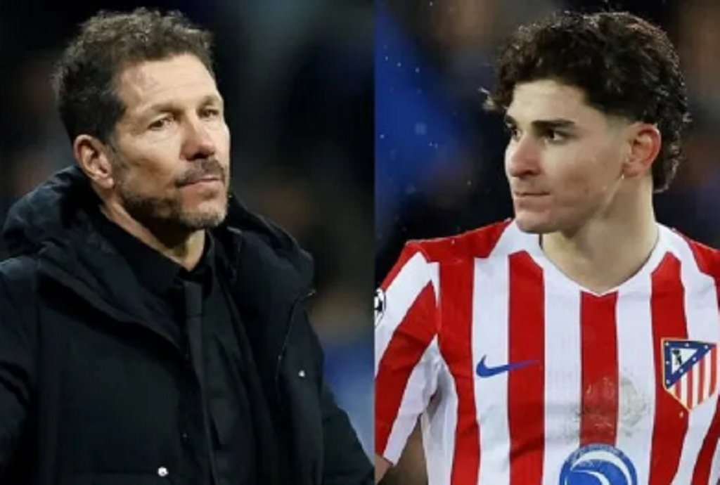 Simeone habló del futuro de  Julián