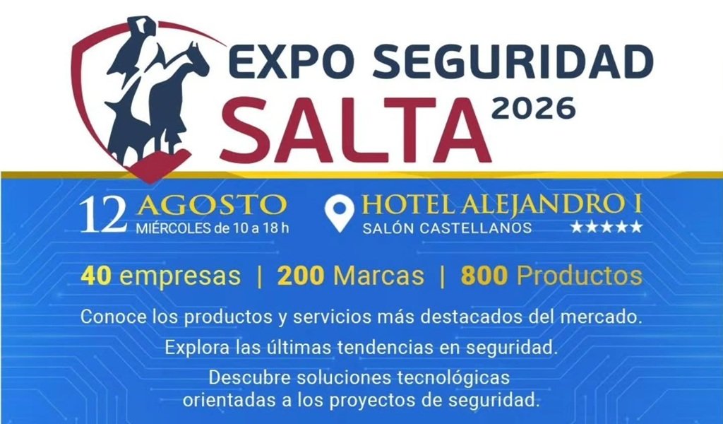 Se viene "Expo Seguridad 2026"