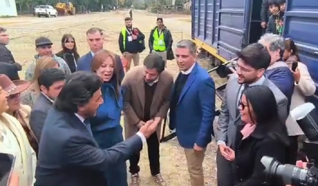 Llegó el Tren 25 de Mayo a Campo Quijano