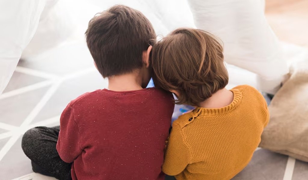 Dos hermanitos esperan una familia que los adopte