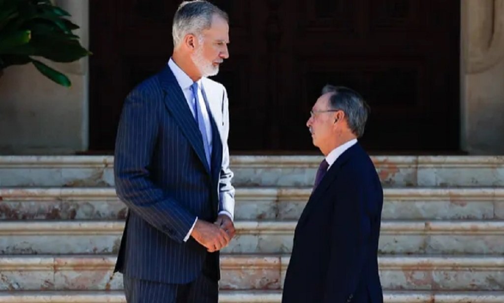  Felipe VI recibió al presidente de Ceuta