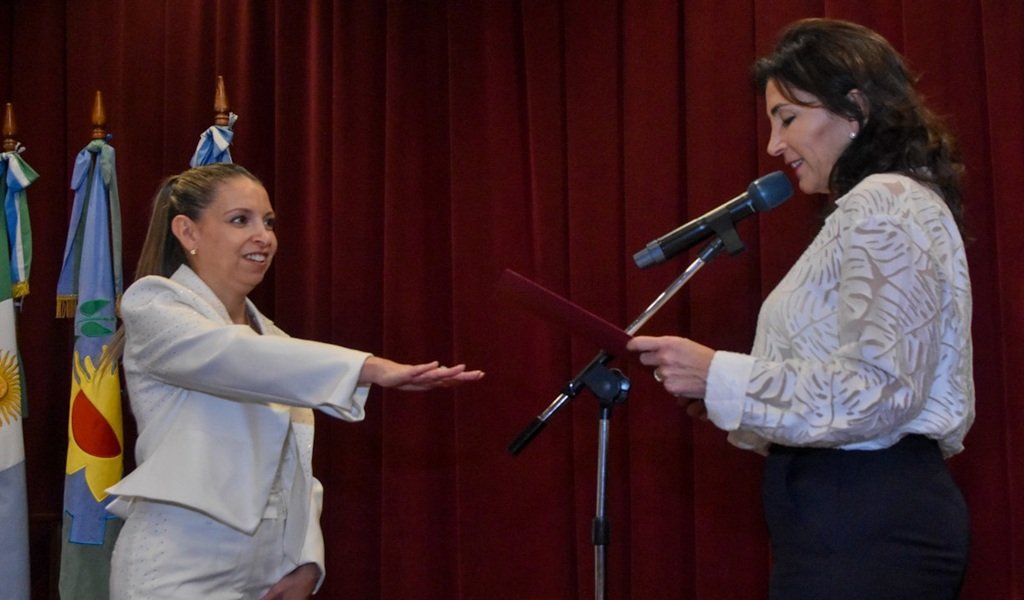 Juró Silvia García Tabera como jueza de Garantías
