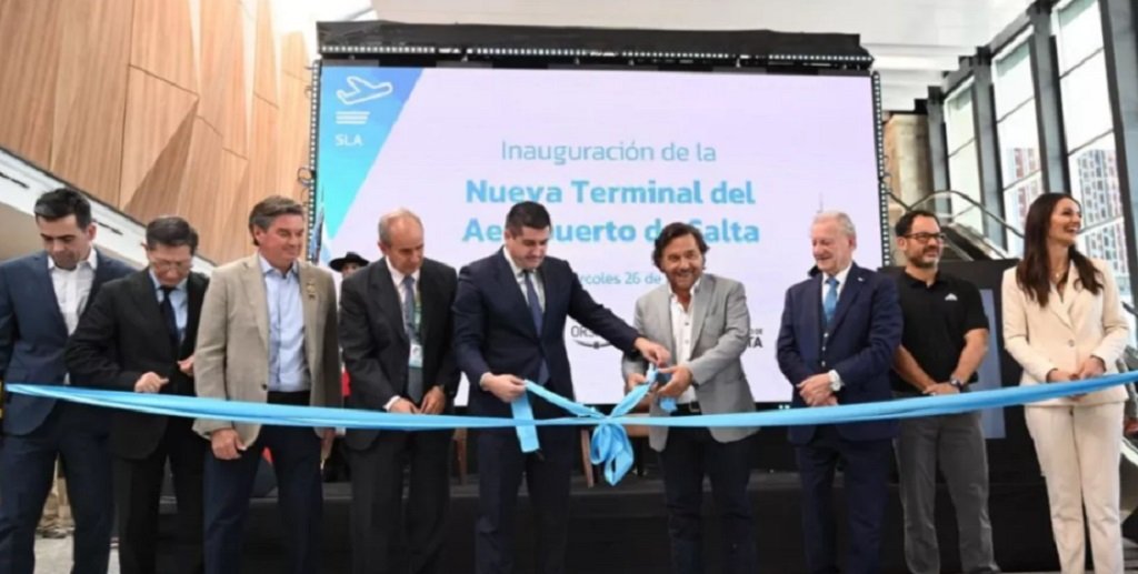 Sáenz inauguró la nueva terminal del Aeropuerto de Salta