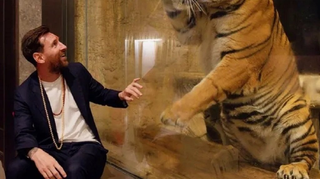 Lionel Messi cerró su paso por la India