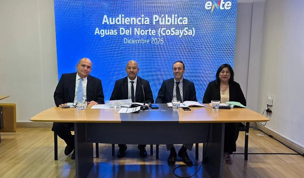 Audiencia Pública por el servicio de agua y saneamiento