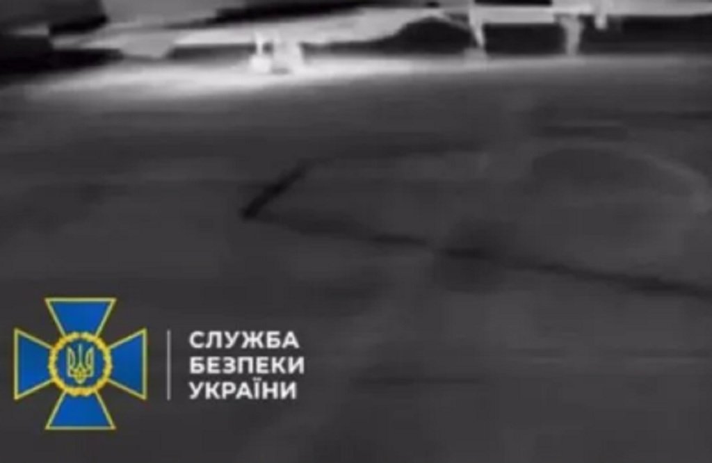 Ucrania atacó un aeródromo de Rusia