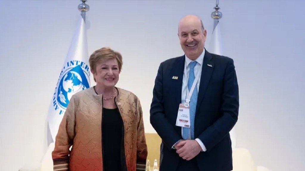 Sturzenegger se reunió con Georgieva