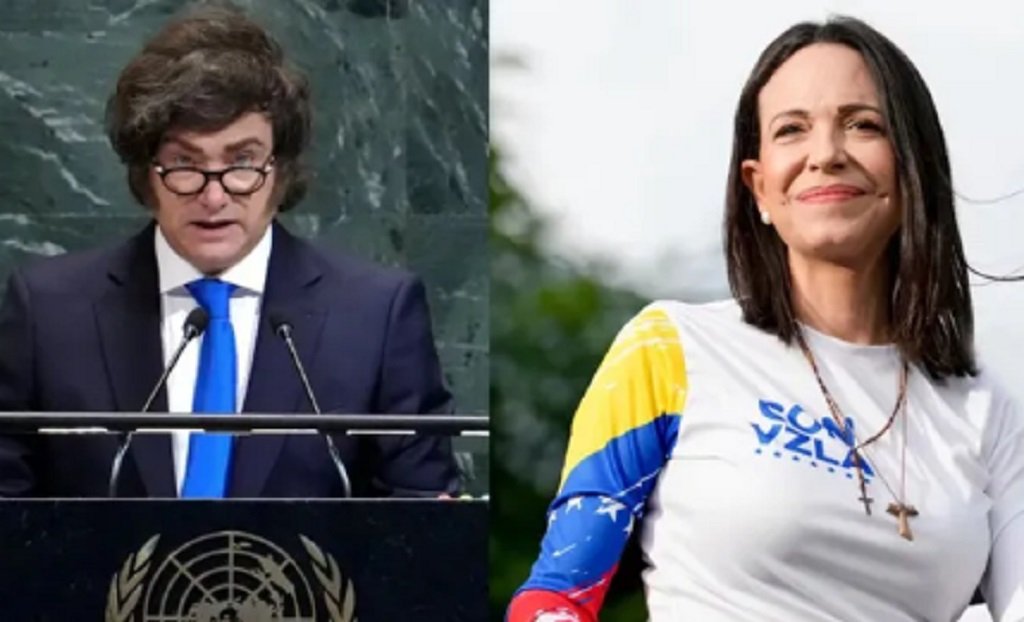 El Gobierno felicitó a Corina Machado