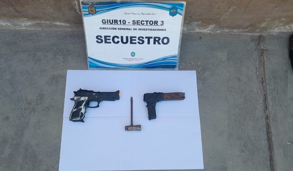 Salvador Mazza: Detenidos con armas en la zona de frontera