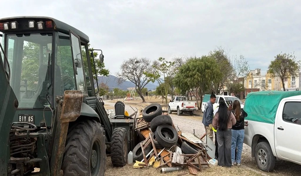 Recolectaron 6 toneladas de chatarra en la zona norte