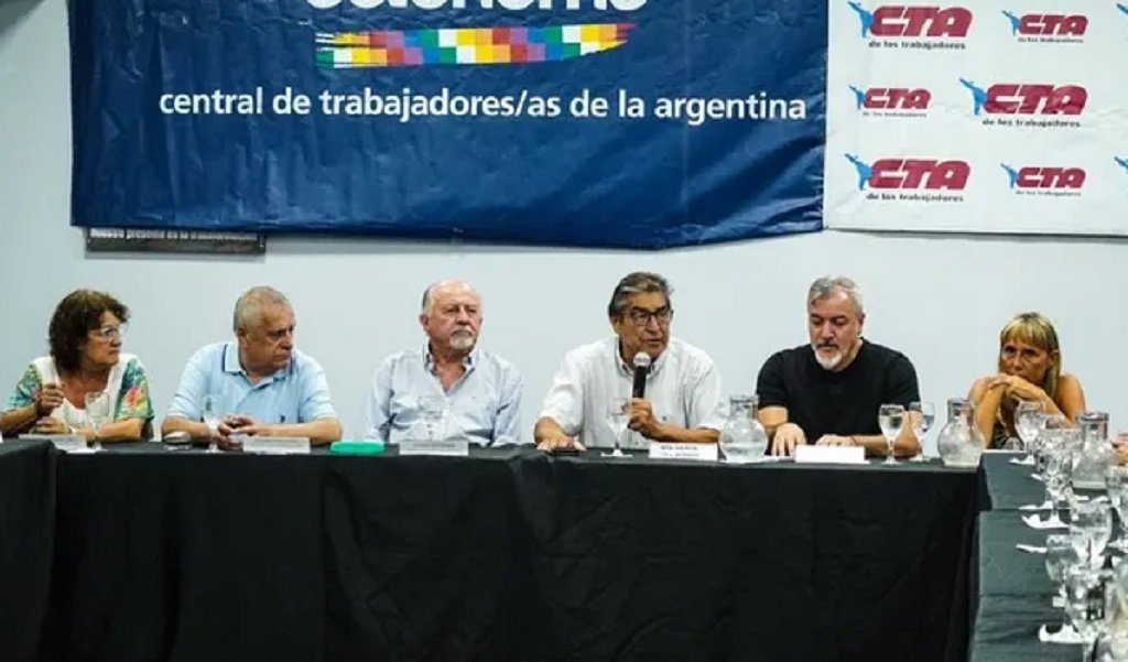 Las CTA convocaron a un paro