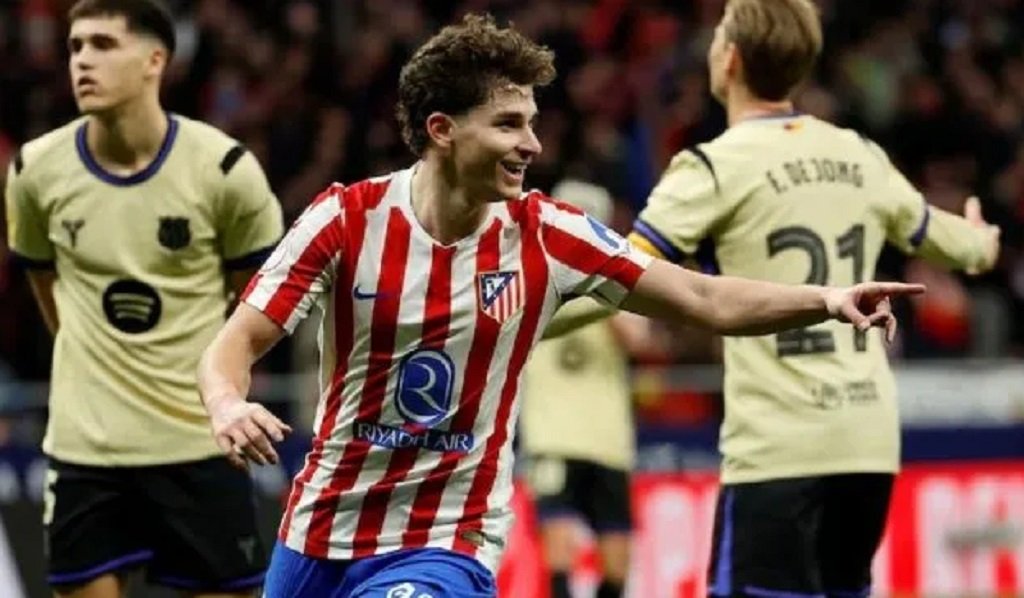 Atlético Madrid aplastó al Barcelona