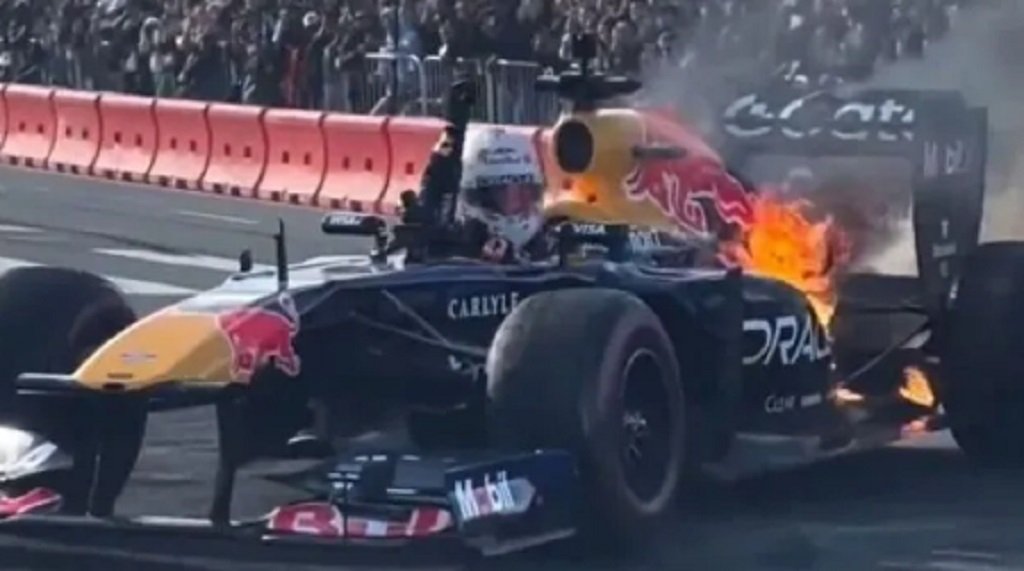 Susto de Yuki Tsunoda en la Fórmula 1