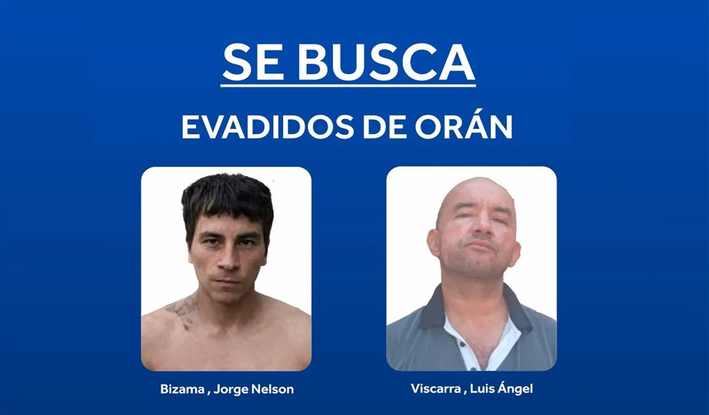 Recapturaron a uno de los tres evadidos de Orán