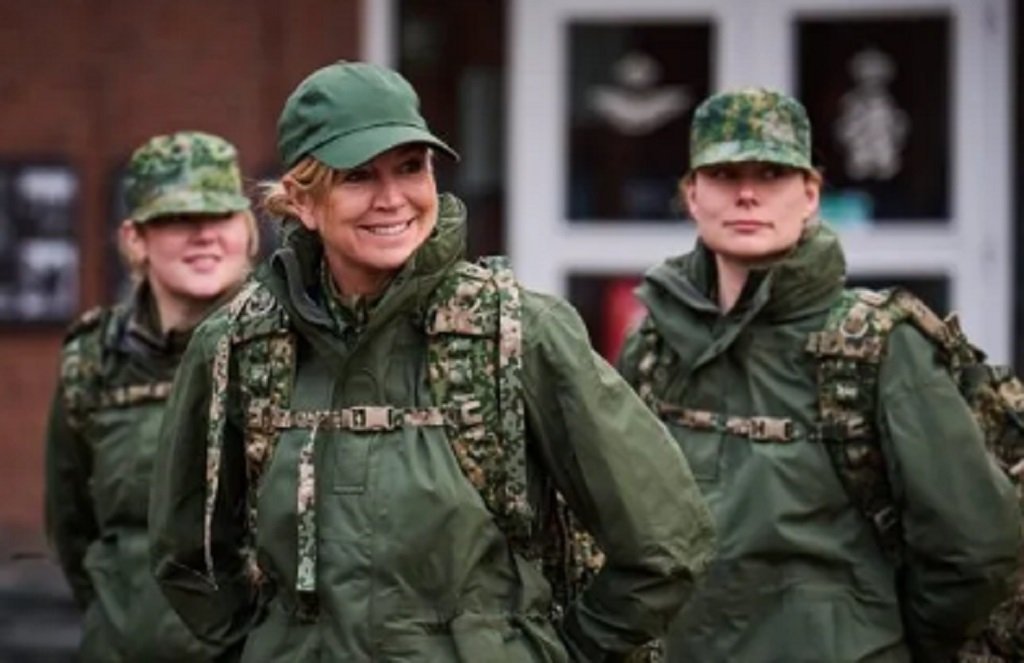 Máxima se unió al Ejército de Holanda