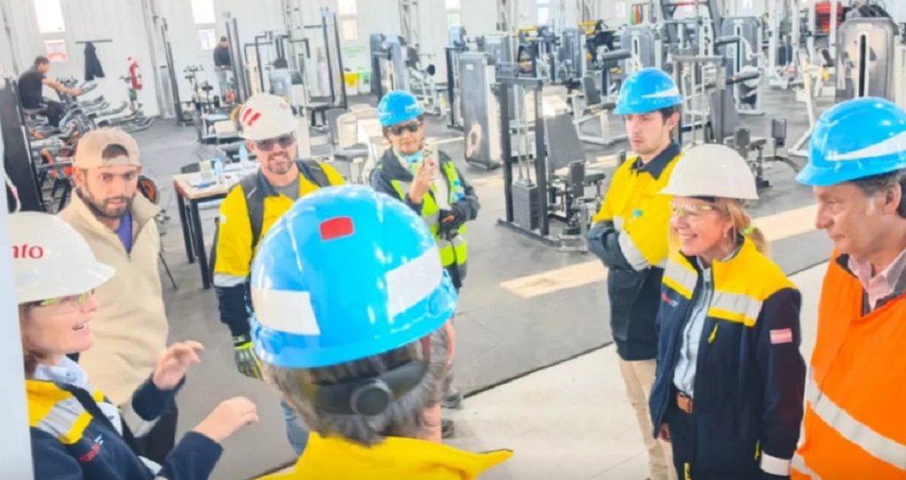 El ministro Lupión recorrió el proyecto de litio Rincón