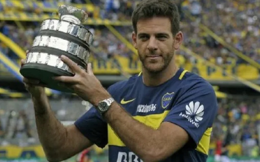 El enojo de Del Potro sobre el presente de Boca