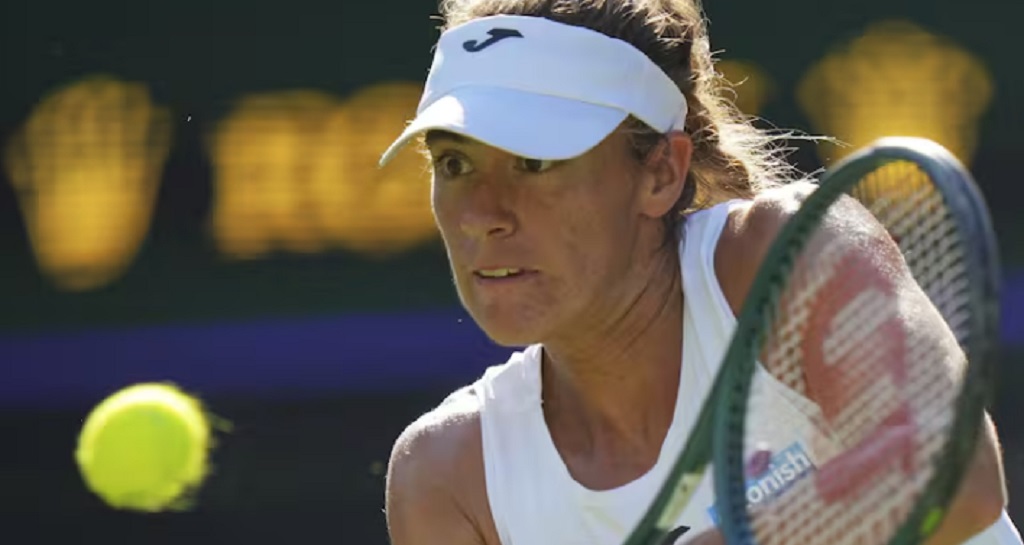 Solana Sierra se despidió de Wimbledon