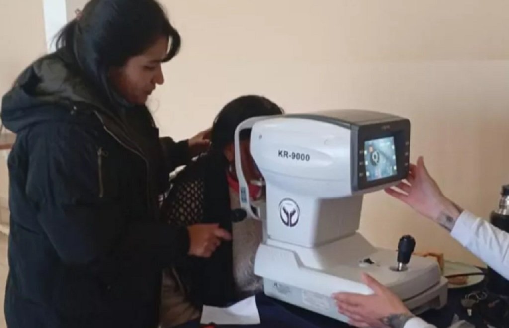 Controles oftalmológicos en el interior