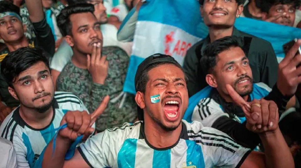 La alocada celebración de Bangladesh