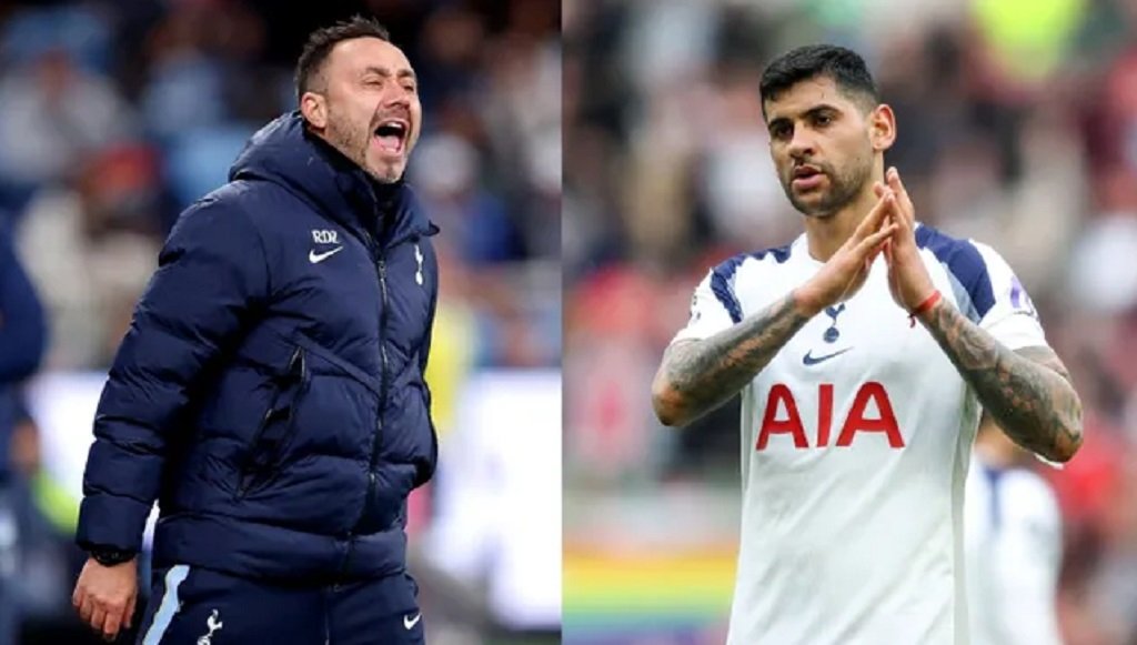 Cuti Romero se despide de Tottenham