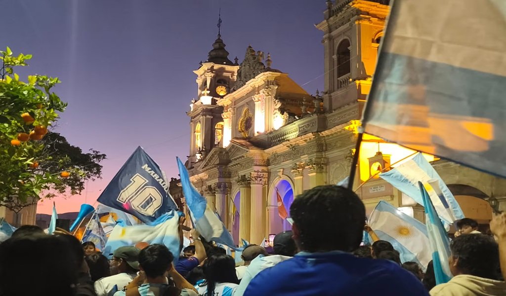 Operativo de seguridad por la final del Mundial