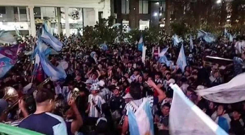 Salta explotó de alegría ante el gran triunfo de la Selección 