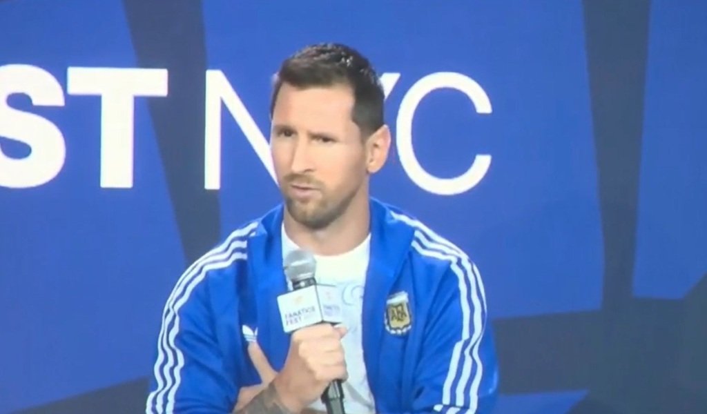 Lio Messi habló en la conferencia previo a la final