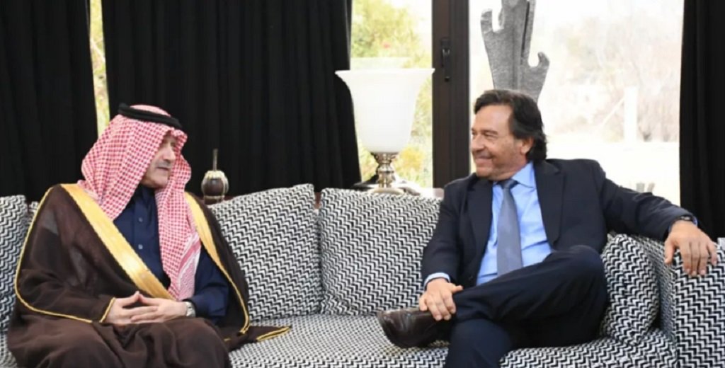 El gobernador Sáenz se reunió con el Embajador de Arabia Saudita