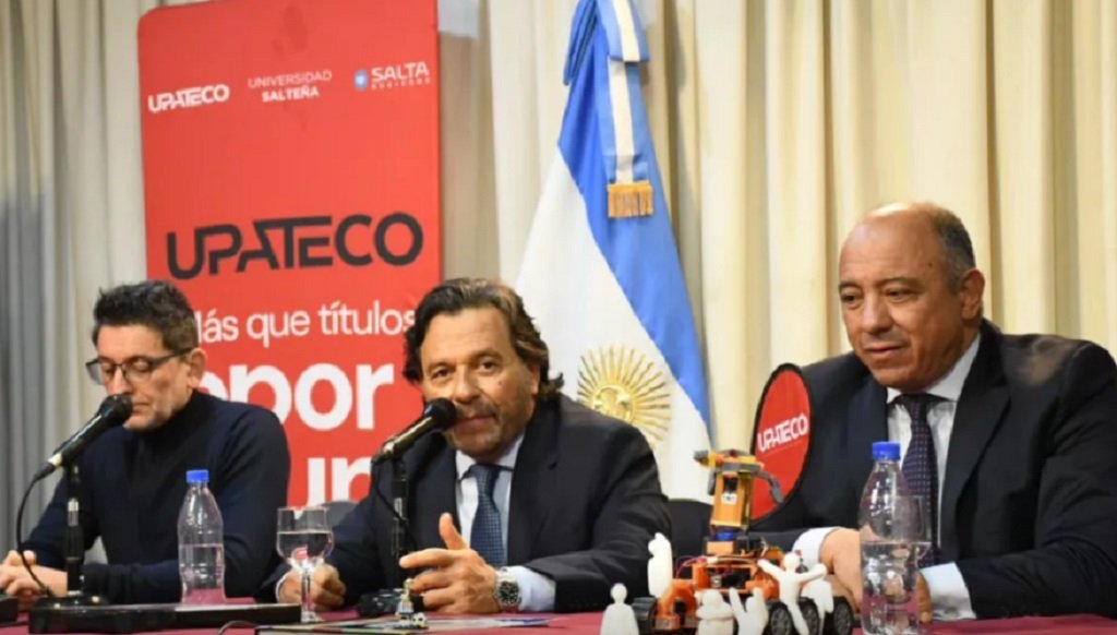 El  gobernador  Sáenz presentó el programa Campus Tech