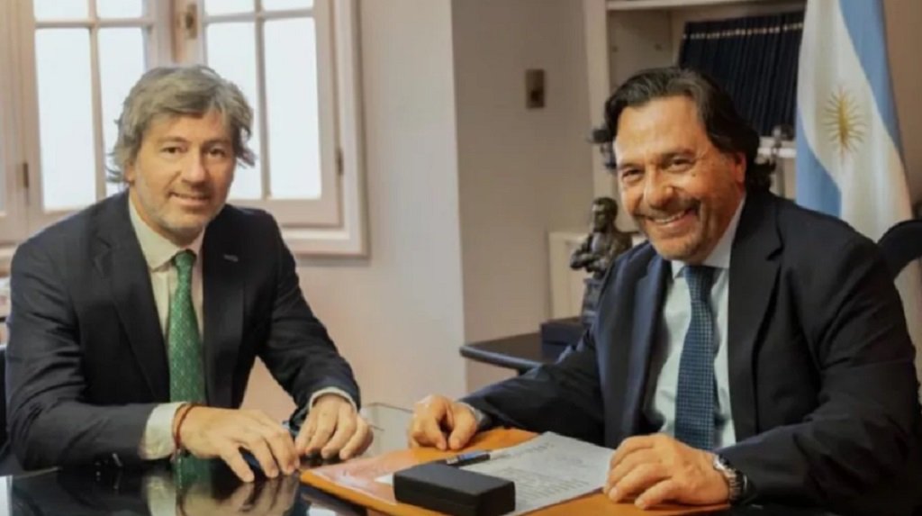 Sáenz y el ministro Mahiques firmaron convenios para fortalecer la justicia