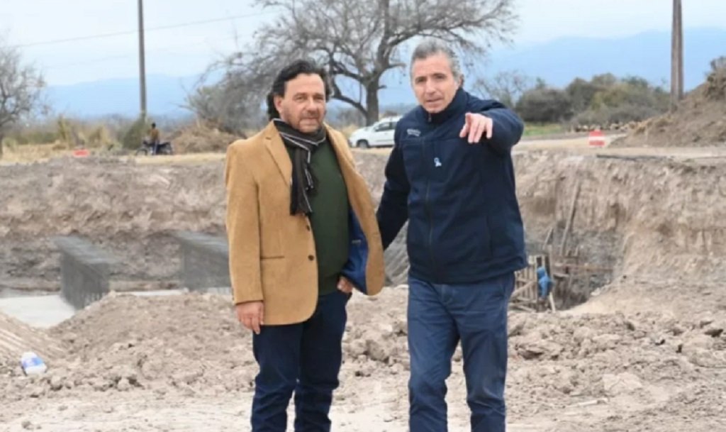 Comenzó la construcción del canal pluvial de la Autopista del Valle de Lerma