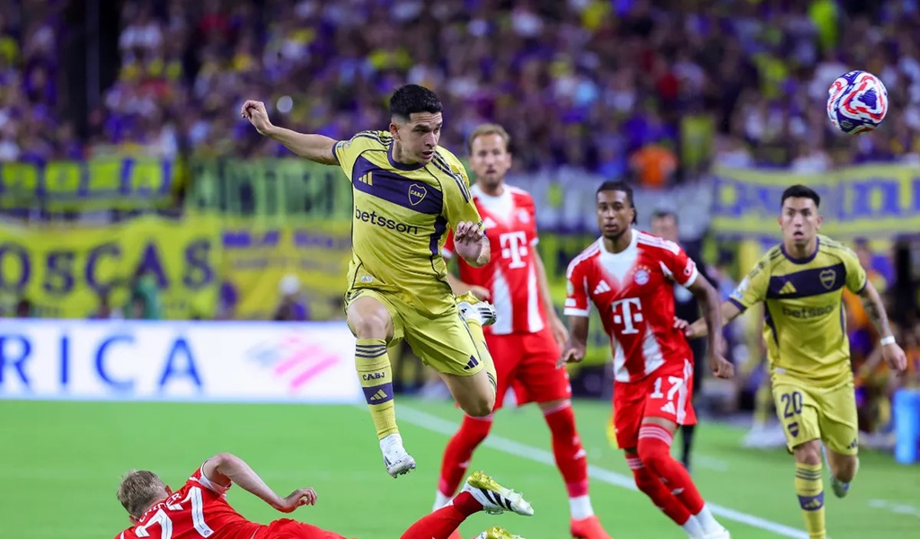 Boca sufrió y perdió 2 a 1 con el Bayern Múnich