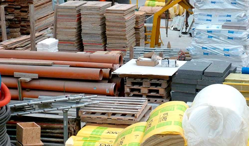 Insumos para la construcción retroceden 12.10%