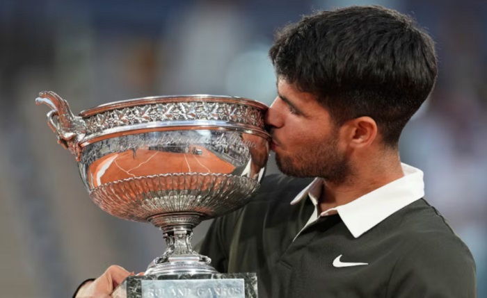 Carlos Alcaraz se coronó campeón de Roland Garros