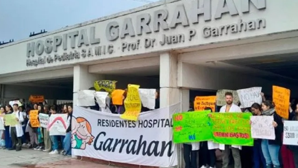 Trabajadores del Garrahan volvieron a marchar