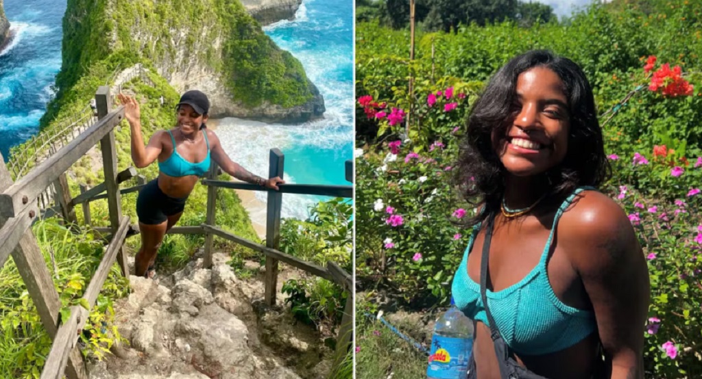 Murió la turista que se había caído dentro de un volcán