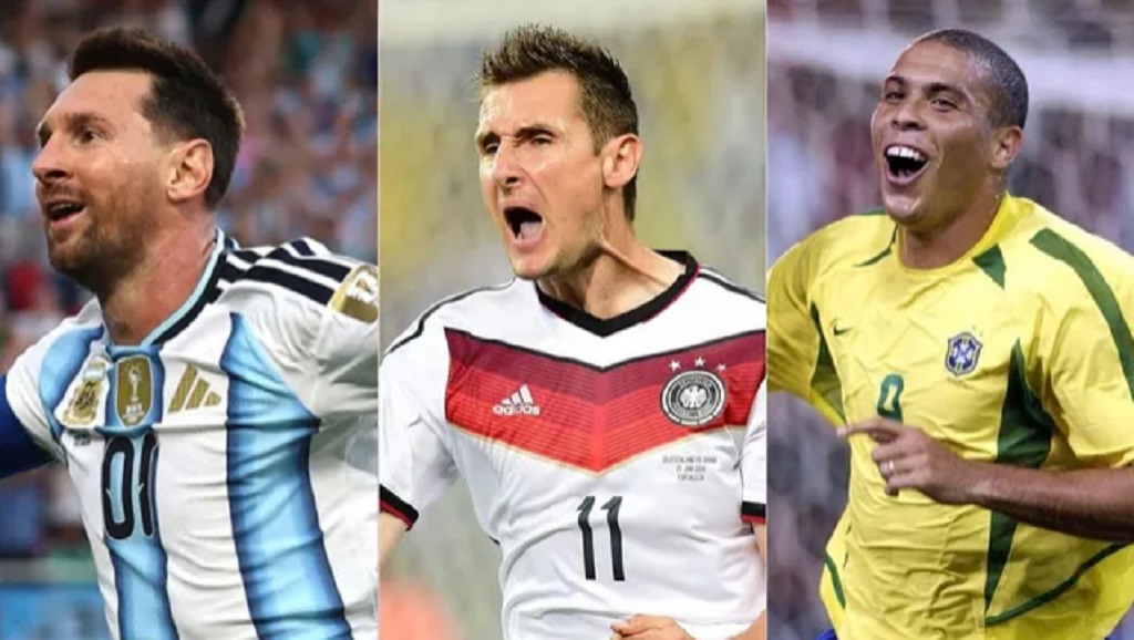 Goleadores de la historia mundialista