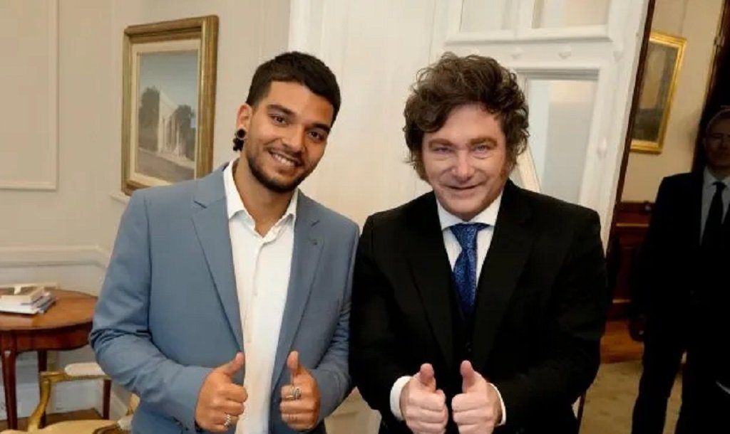 Javier Milei recibió a Yosef Chaim Ohana