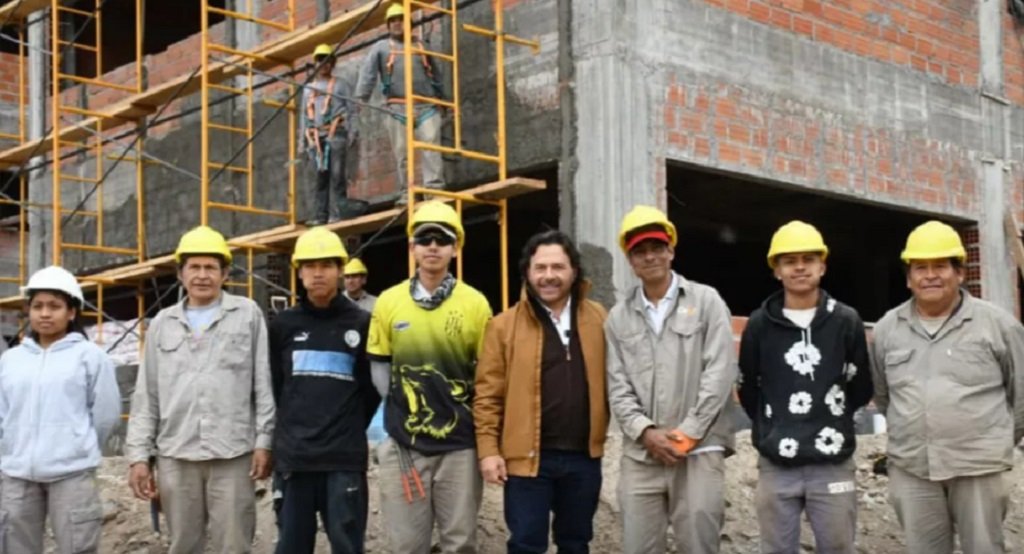 Supervisan obras en la Ciudad Judicial de Orán