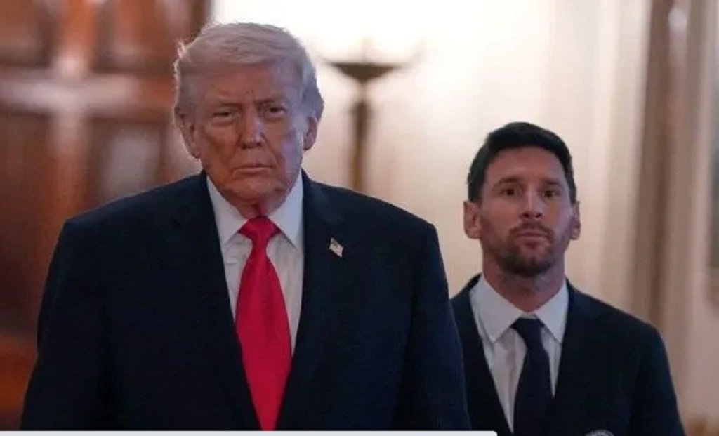 Donald Trump elogió a Messi: "Soy tu fan"