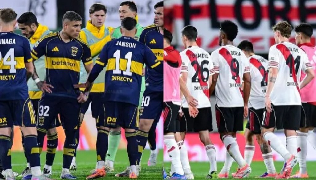Llega el Superclásico entre River y Boca