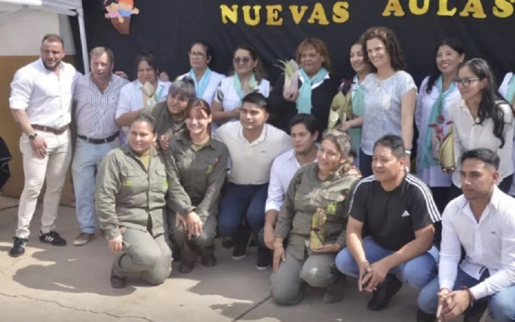 En Tartagal quedó inaugurada la ampliación de la Escuela Lapacho I