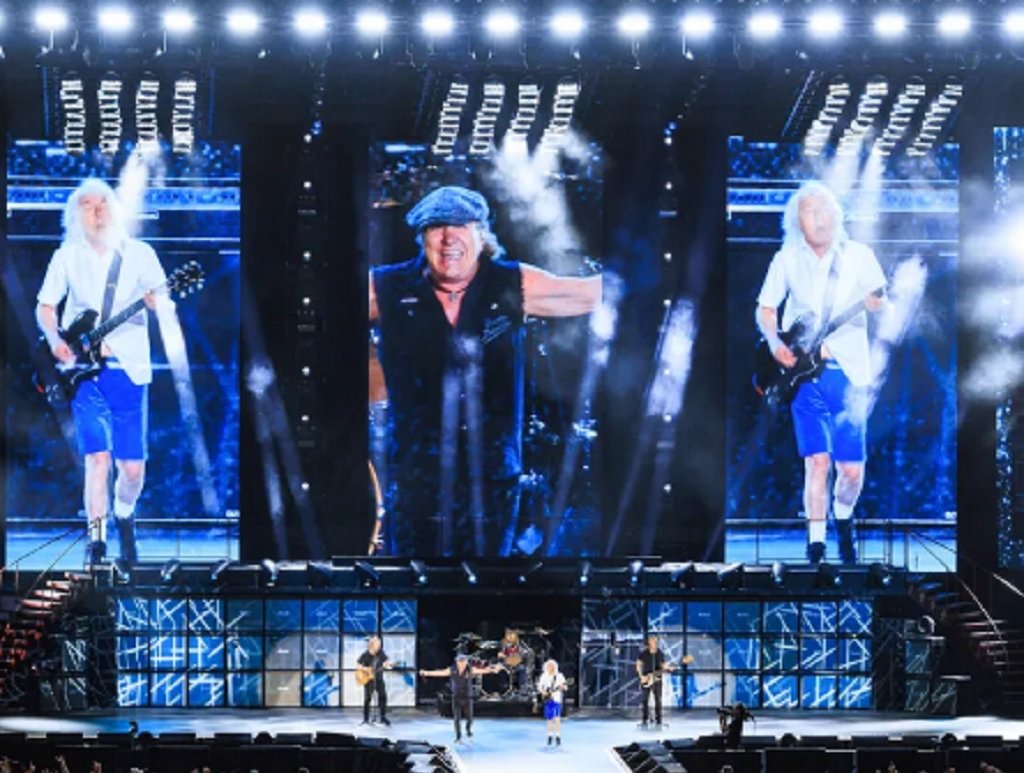 Vibrante show de AC/DC en el Monumental