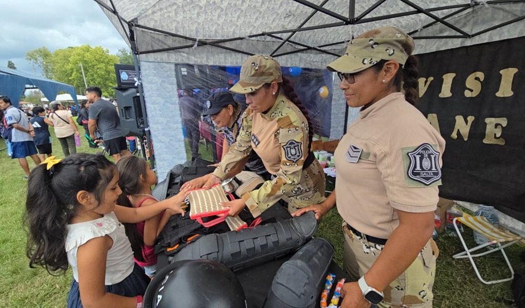 La Policía de Salta realizó su Expo Institucional