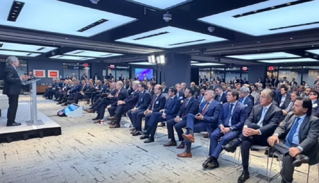 Sáenz participó en una nueva jornada de Argentina Week